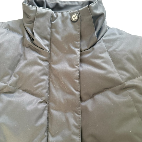 Kids Colombia titanium jacket size 7/8 snow ski & snowboard jacket in black - Picture 3 of 8